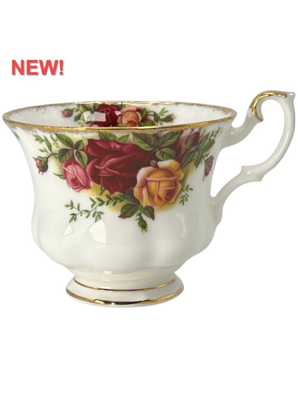 Royal Albert Old Country Roses Teacup Tea Cup Floral Bone China Gold Trim NEW
